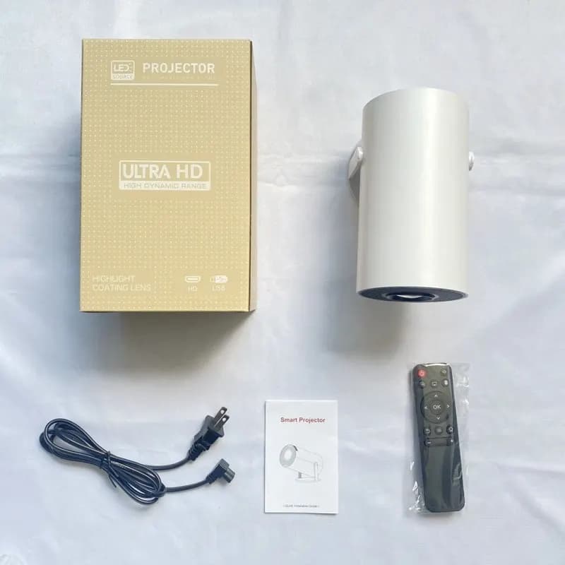 Android Smart Projector HY300 4K (ORIGINAL) 4