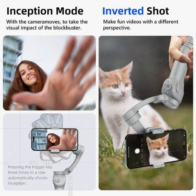TOKQI M01 Handheld 3-Axis Gimbal 3