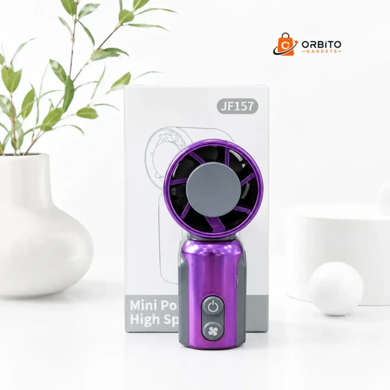 Mini Portable Turbo Fan - মিনি পোর্টেবল টার্বো ফ্যান | Orbito Gadgets